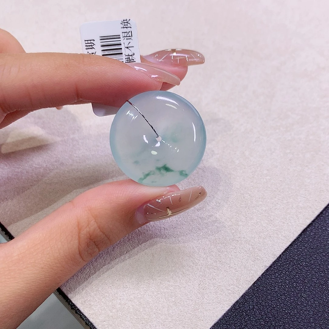 翡翠未镶嵌吊坠(不含链)25.2-5.7