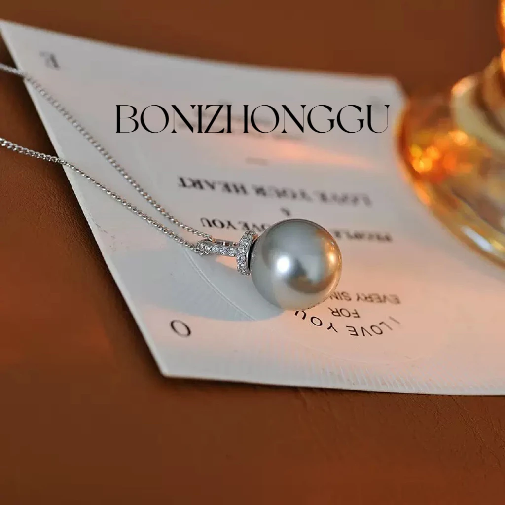 铜合金项链 A539《悠暗极光》法⭐️单珠项链百搭简约经典