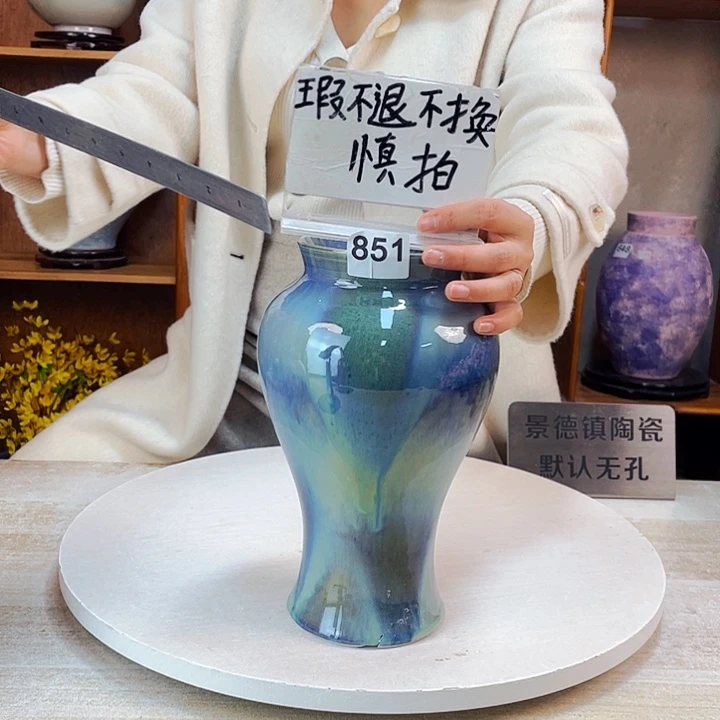 摆件健****天瑕851 景德镇陶瓷艺术精品