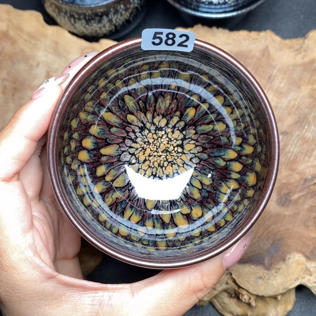 茶盏建窑建盏主人杯582