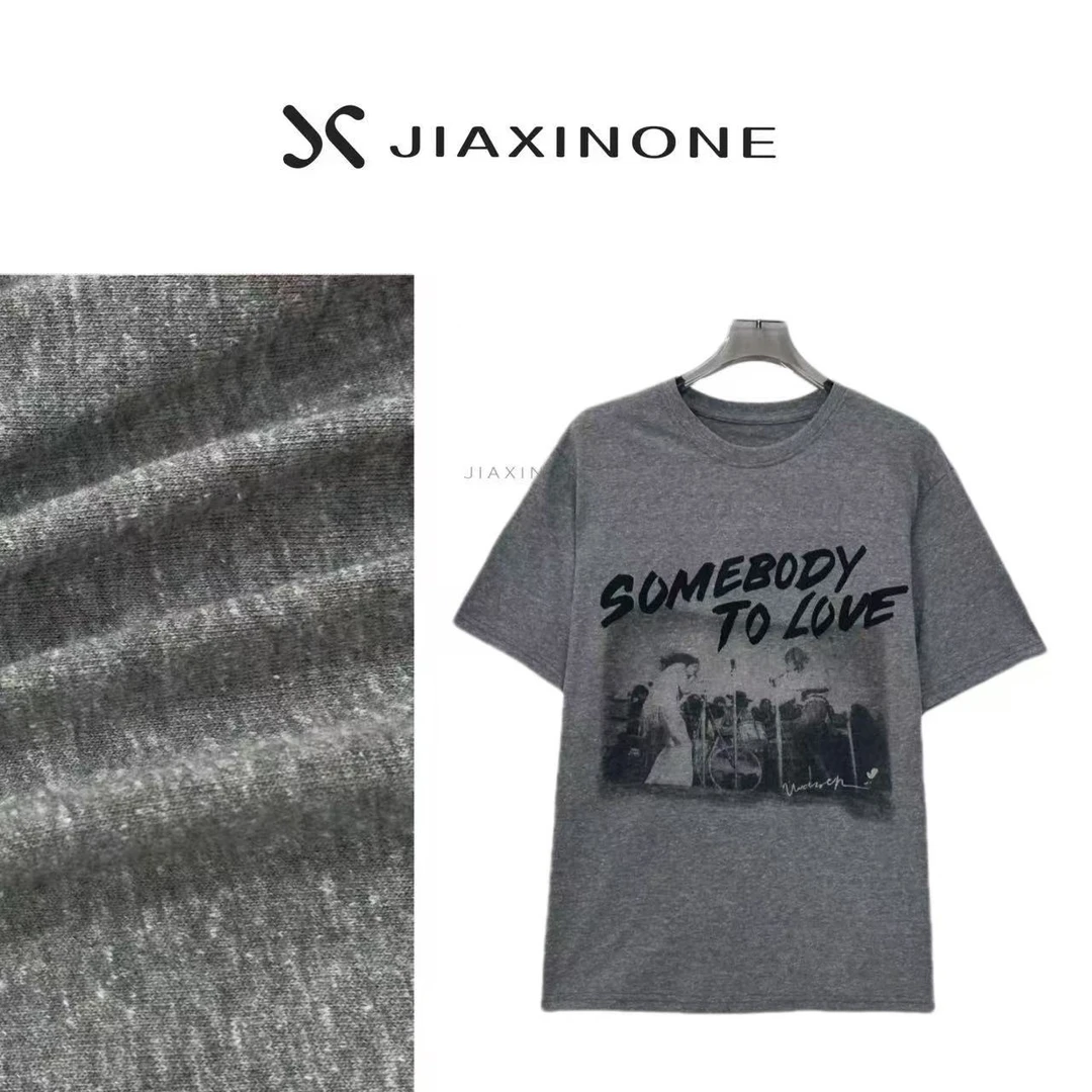 嘉欣外贸· 【印花字母T】百搭时尚显瘦摇滚印花字母T恤——53016