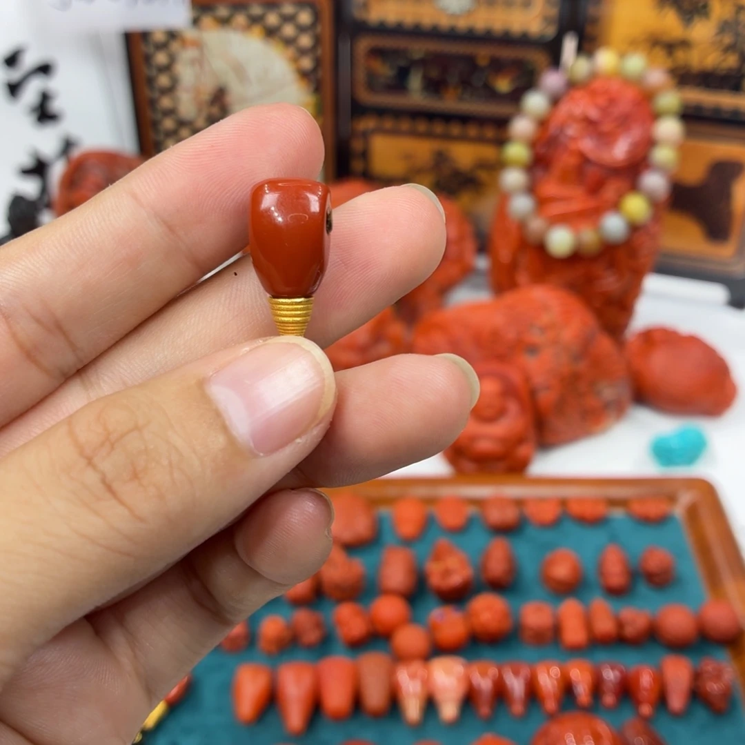 南红玛瑙合金颈饰9.8mm