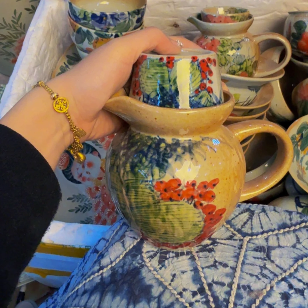 瓷片景德镇陶瓷手工手绘