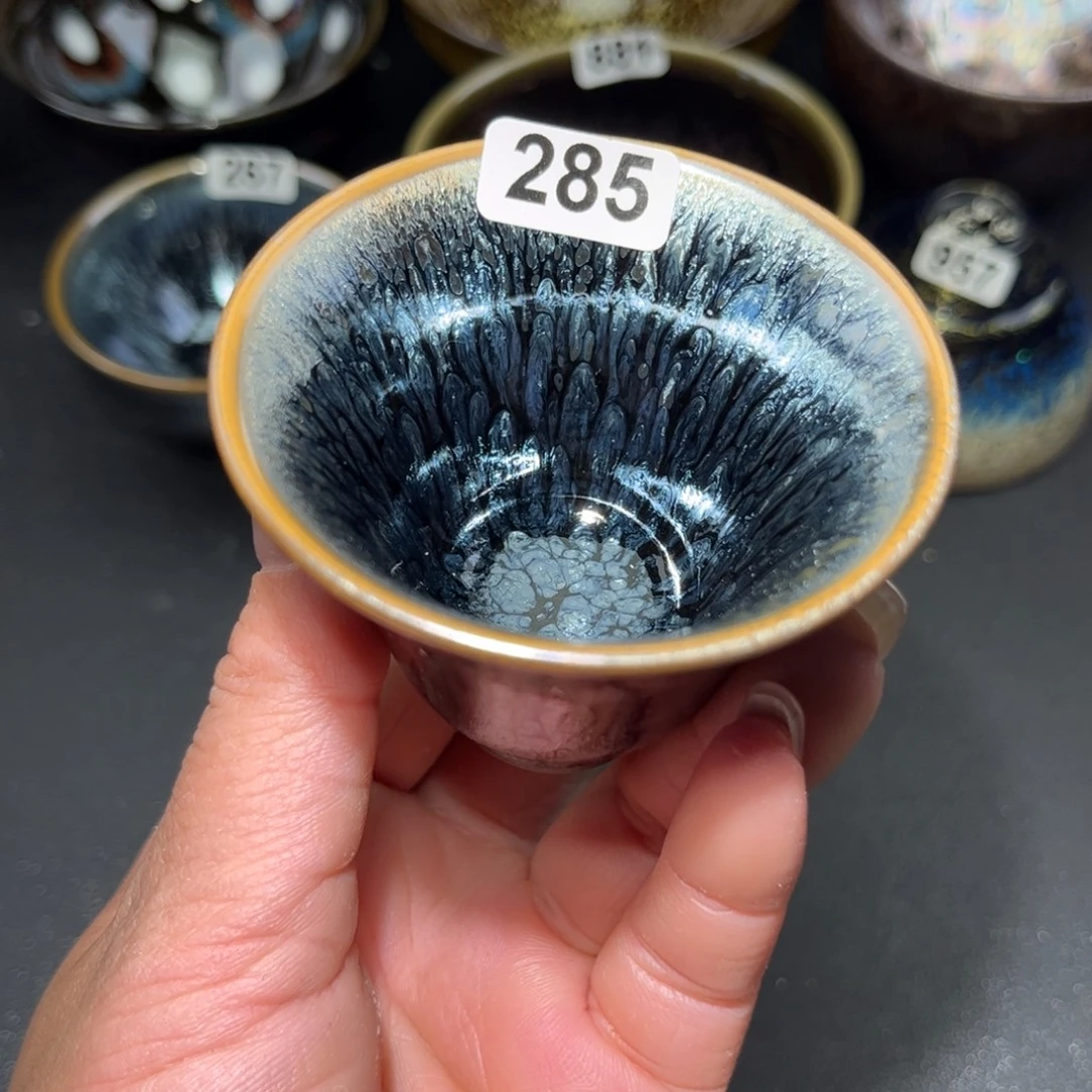 茶盏285 建盏单盏放大漏…………