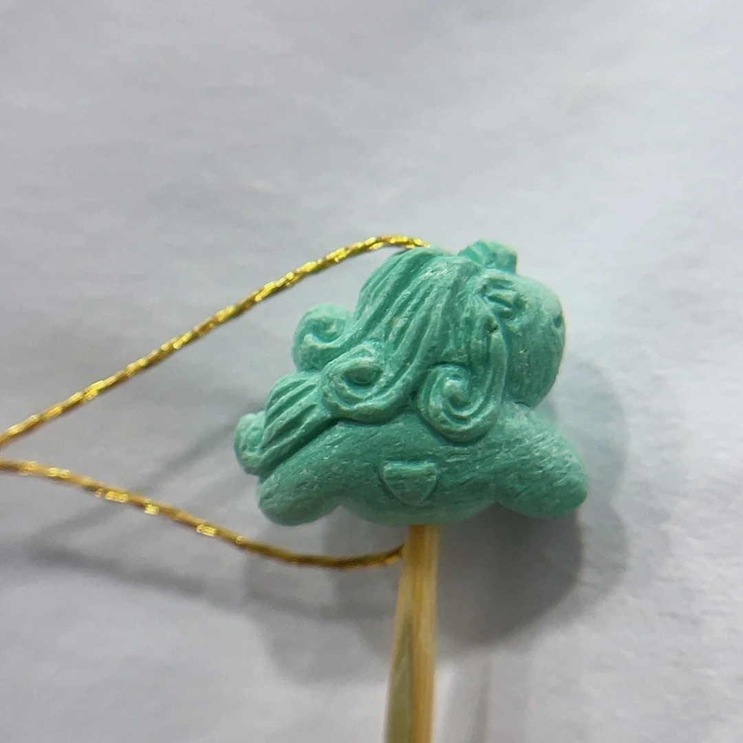 未镶嵌绿松石珠宝奇石