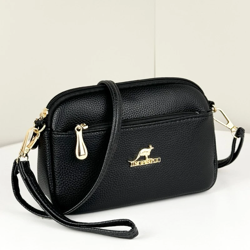 包包女2025新款时尚百搭中年妈妈小方包斜挎包单肩手机包包零钱