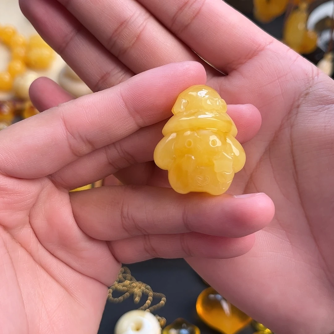 琥珀未镶嵌珠宝奇石