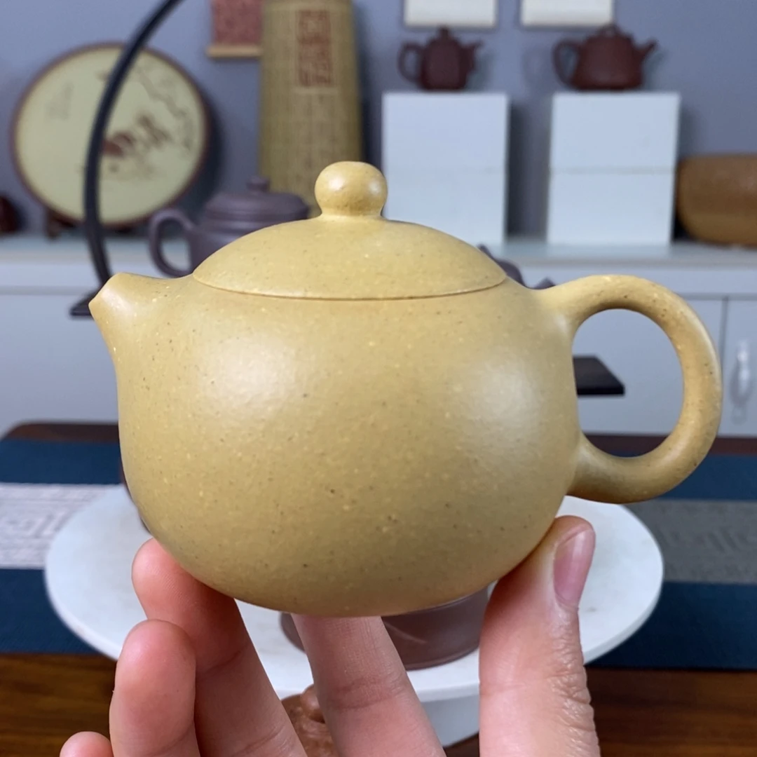 茶壶紫砂微瑕大水潭西施壶150cc半手壶内里面不明显