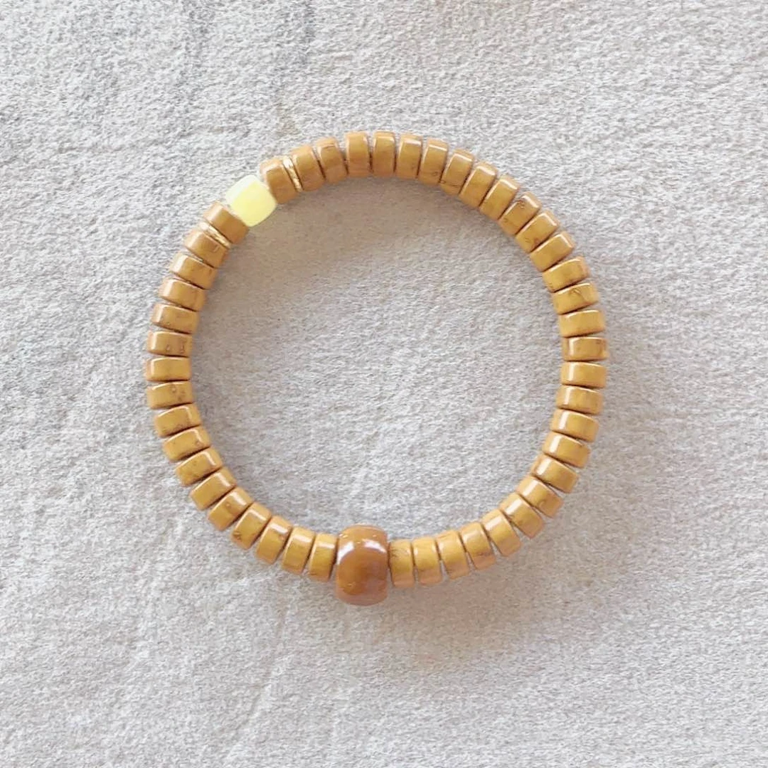 紫金鼠手串实心鼠片74