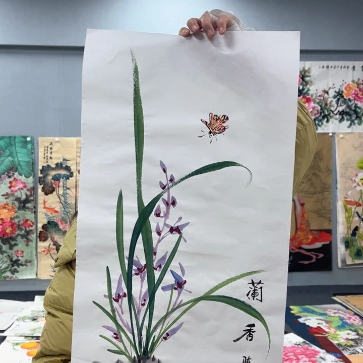 国画我的心好痛啊我的心真的好痛啊好