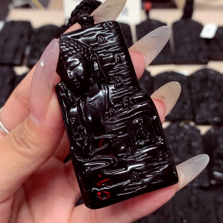 天然a货钢琴黑挂件