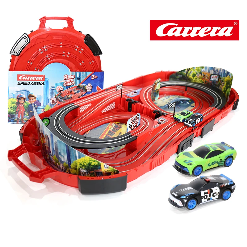 卡雷拉轨道赛车双人竞速遥控电动小火车儿童男孩益智汽车玩具赛道