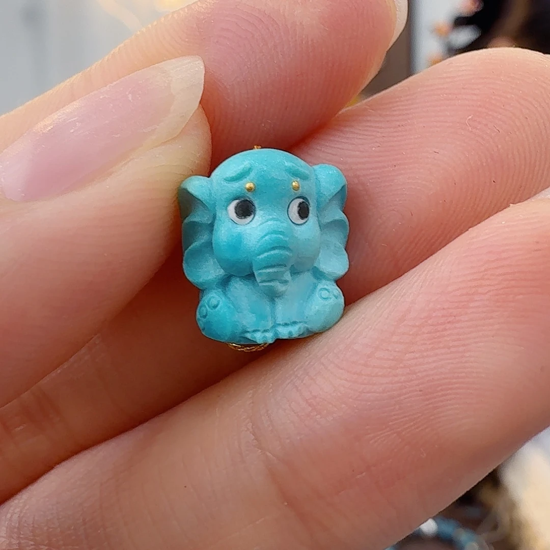 绿松石未镶嵌珠宝半成品