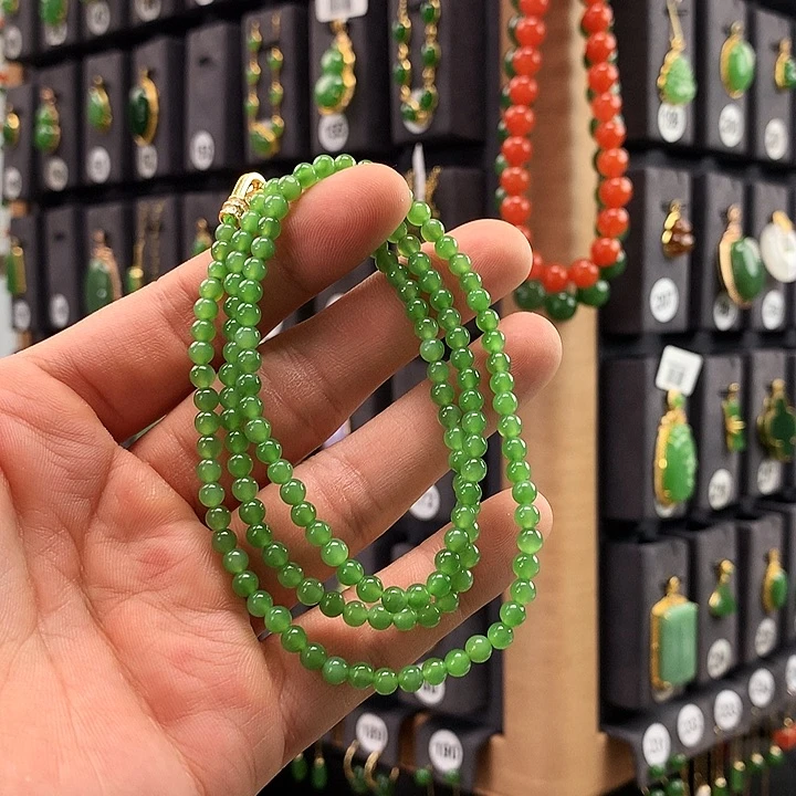 和田玉手链未镶嵌