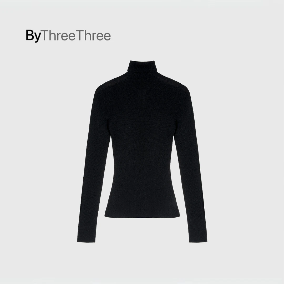 【秋冬新款】 气质百搭修身高领针织毛衣打底衫21339