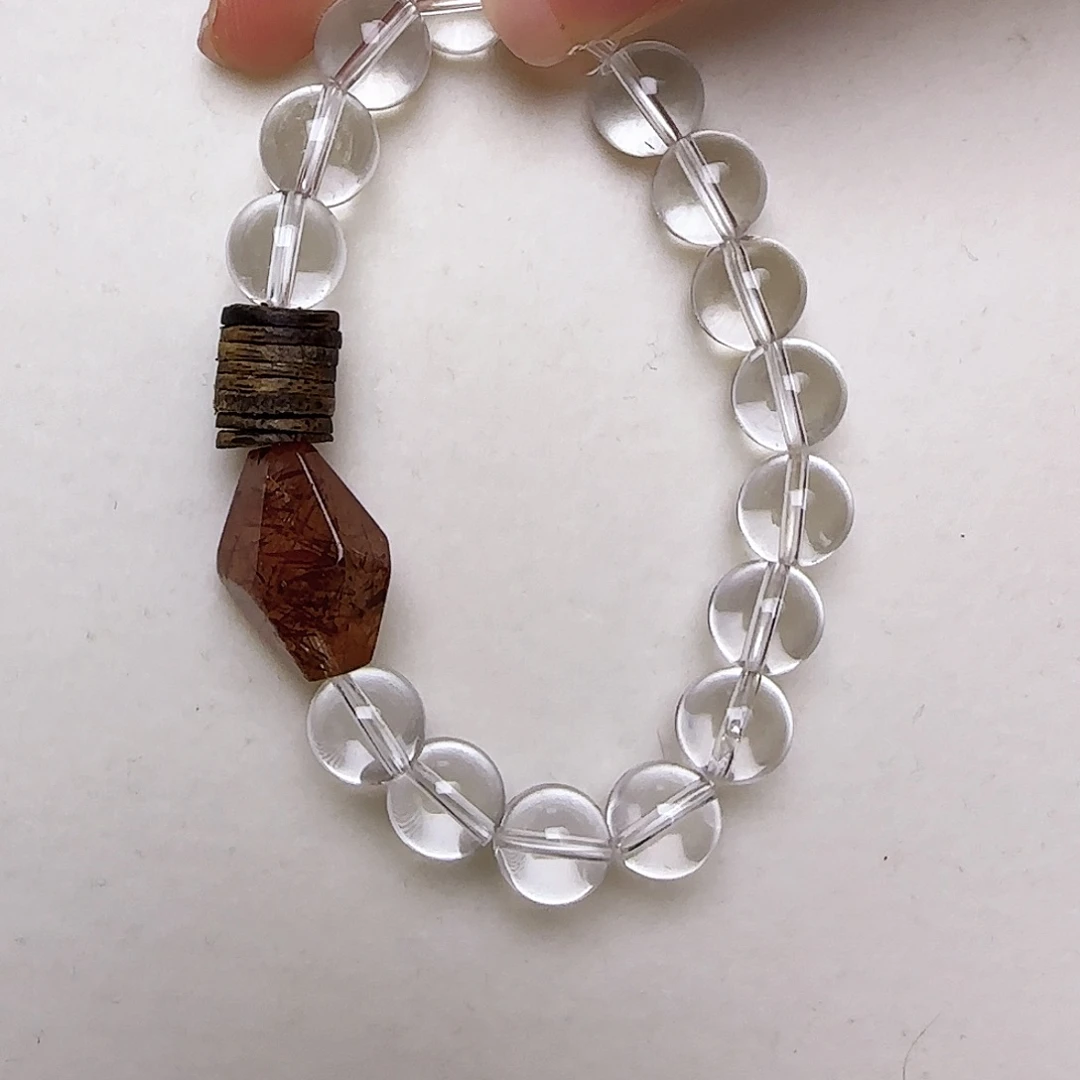 水晶手链未镶嵌多样性发一