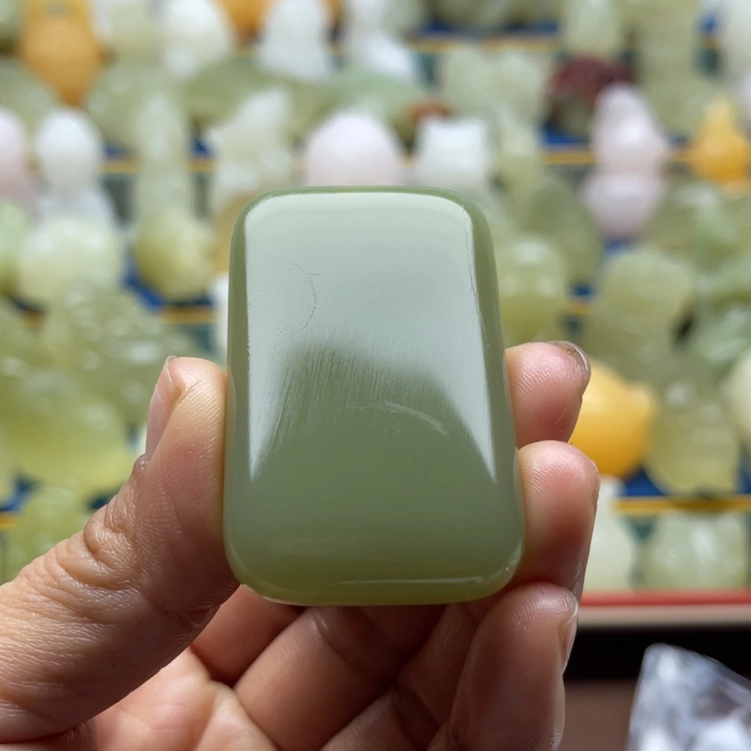 冰****玉天然桌面小摆件