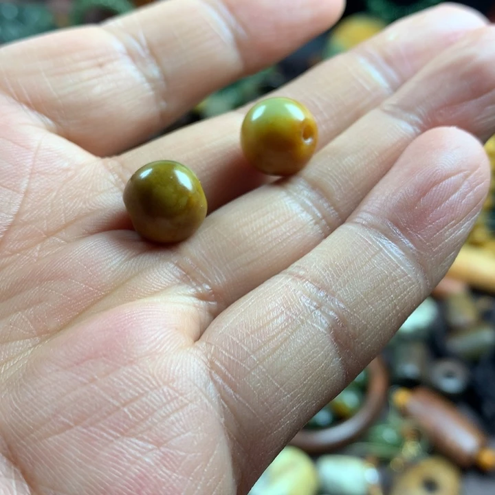 岫岩河磨玉（透闪石质玉）吊坠未镶嵌大***5