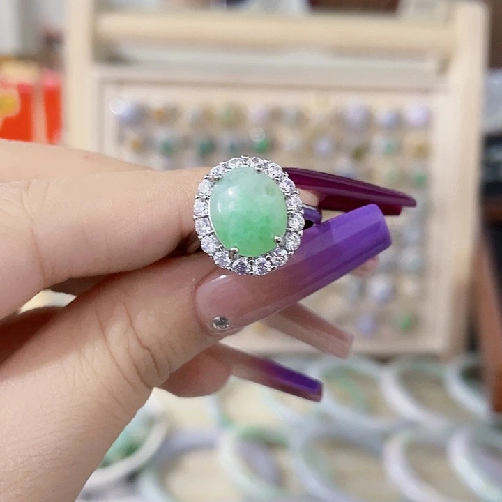 颈饰未镶嵌翡翠天然翡翠Ａ货