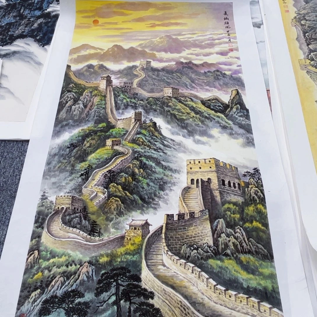 国画逢***?小四尺绘画作品