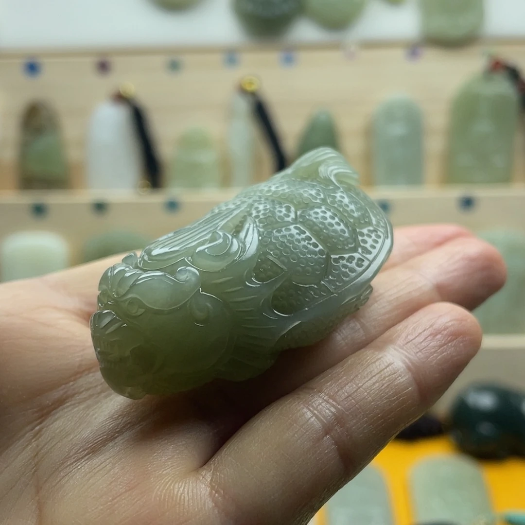 【闪购商品】精品高端龙归把件