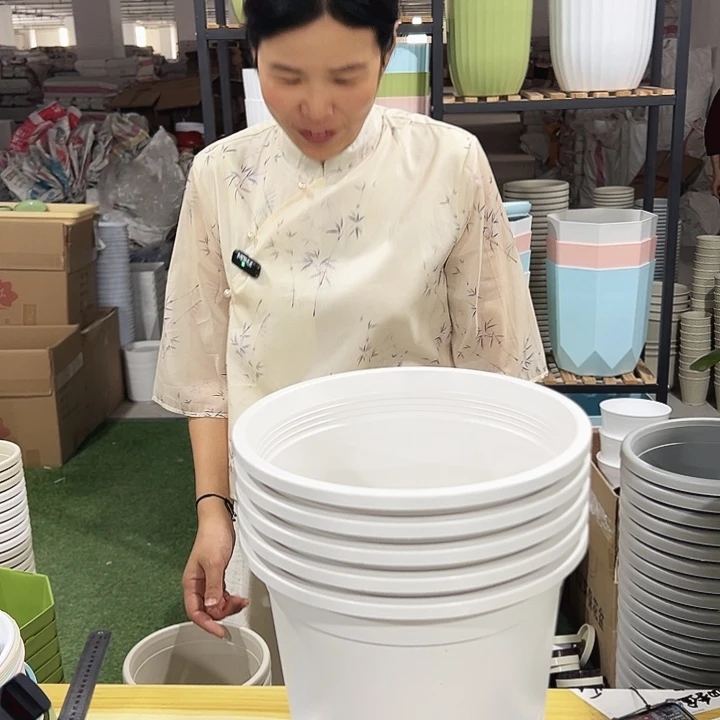 圆形控根240口24高24白色无托5只