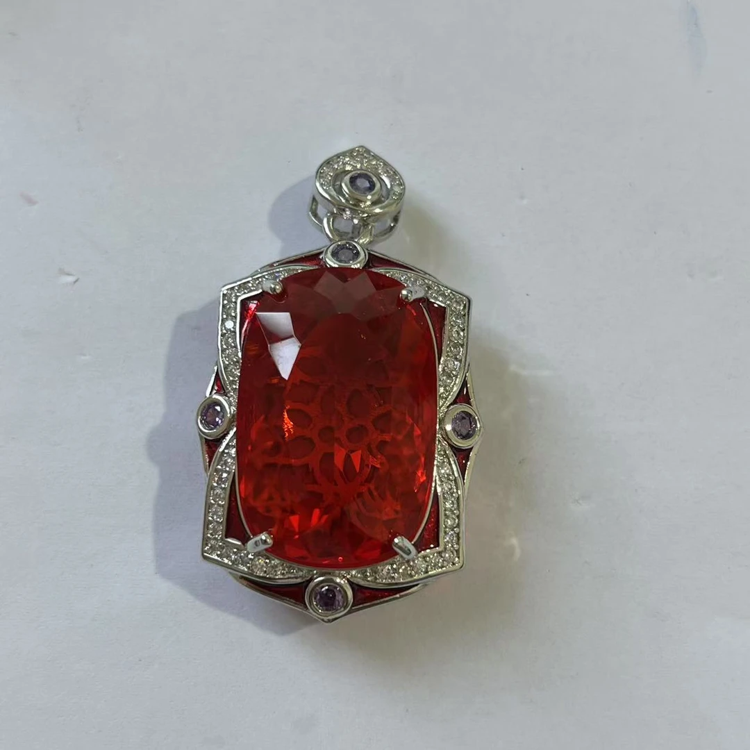 臻选吊坠 经典百搭设计红色吊坠PN9877