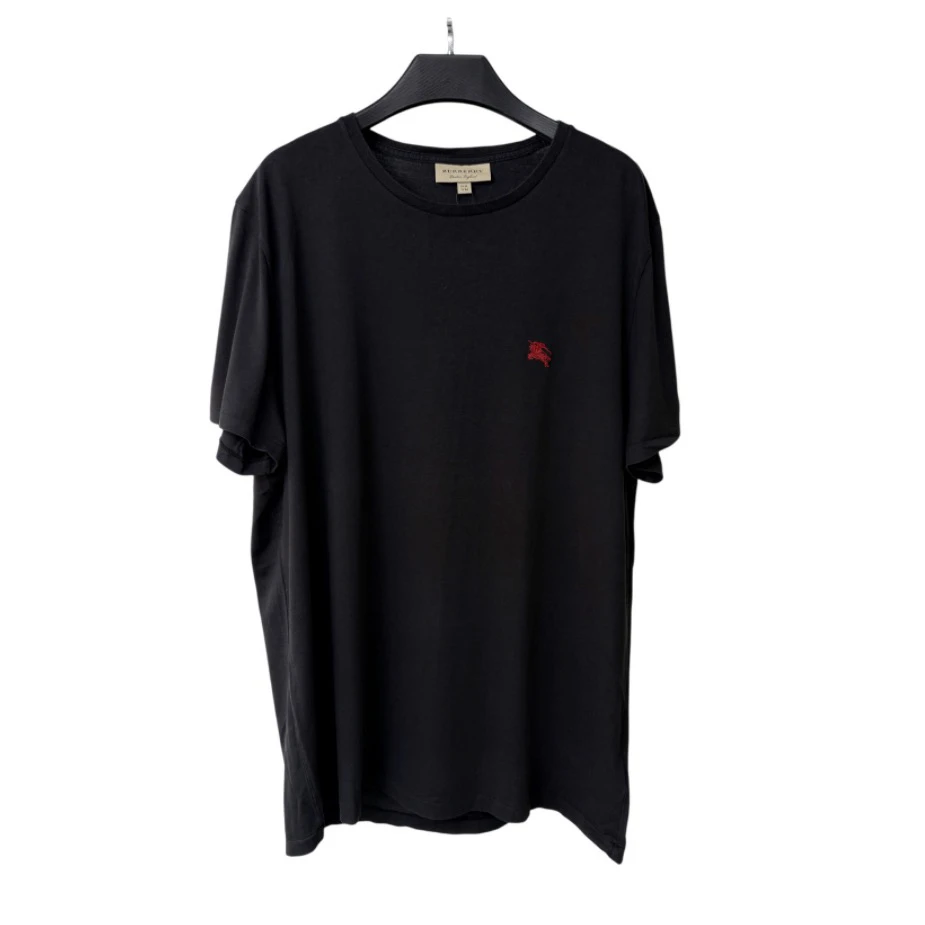 未使用 BURBERRY/博柏利 黑色战马短袖/xxxl码/255299