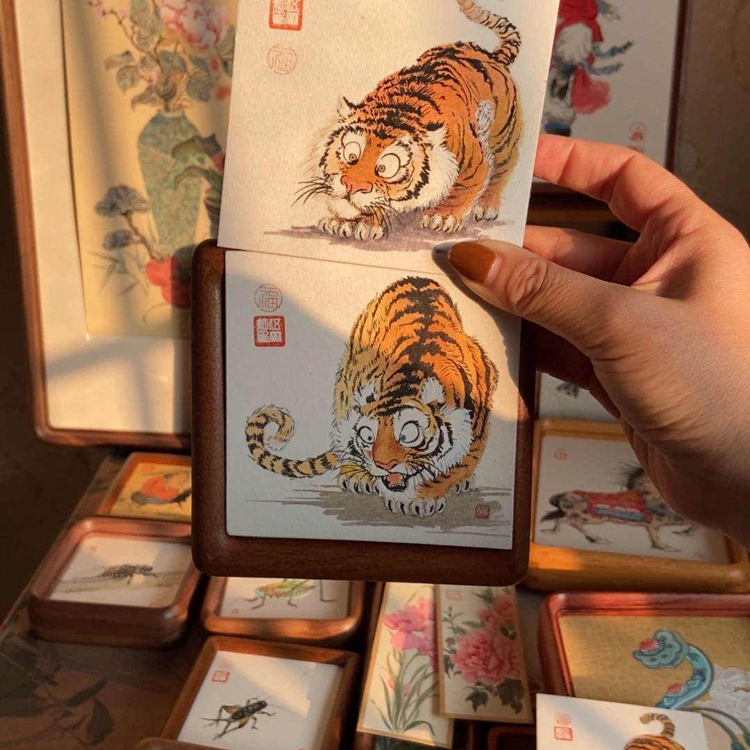 喵****国画艺术作品赏析及赏