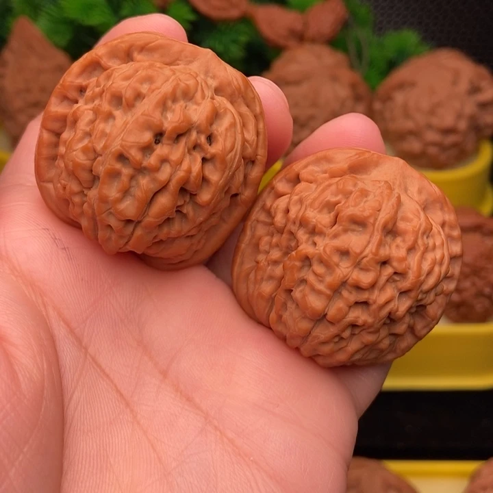 吊坠文玩核桃莲花40/39全品