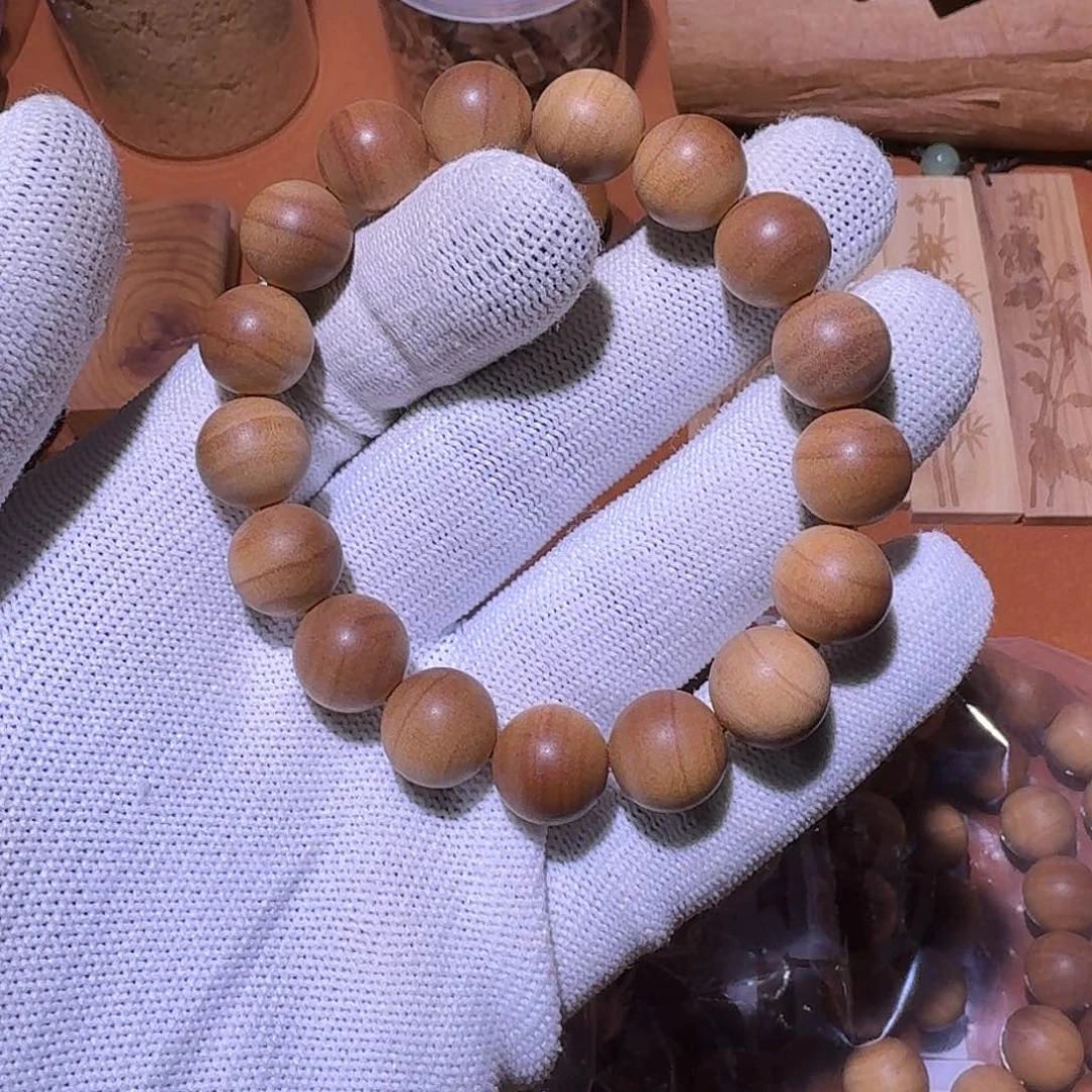 檀香木1.2×17颗黑肉横纹沉水d3