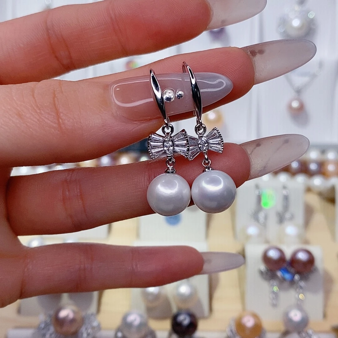 淡水珍珠耳饰未镶嵌