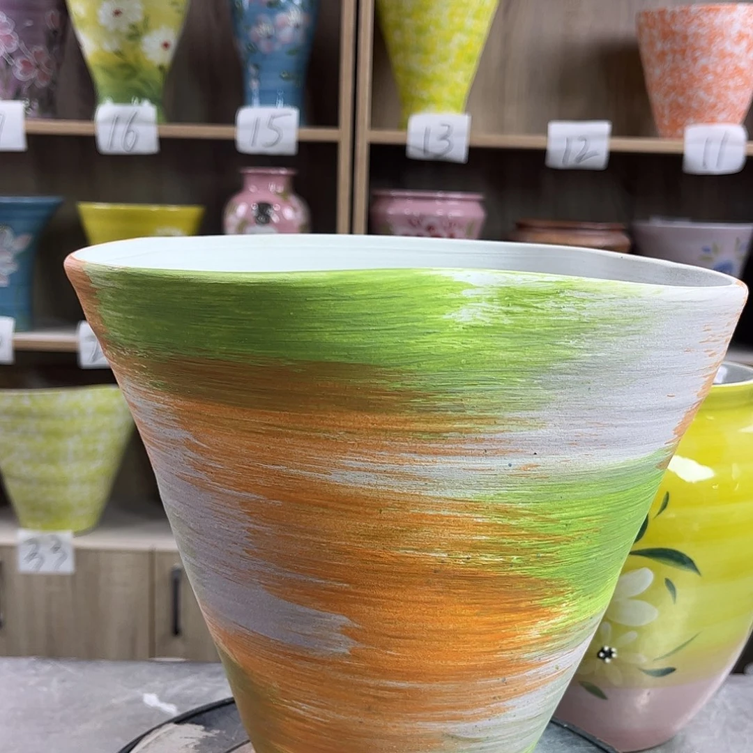 景德镇陶瓷花盆花盆