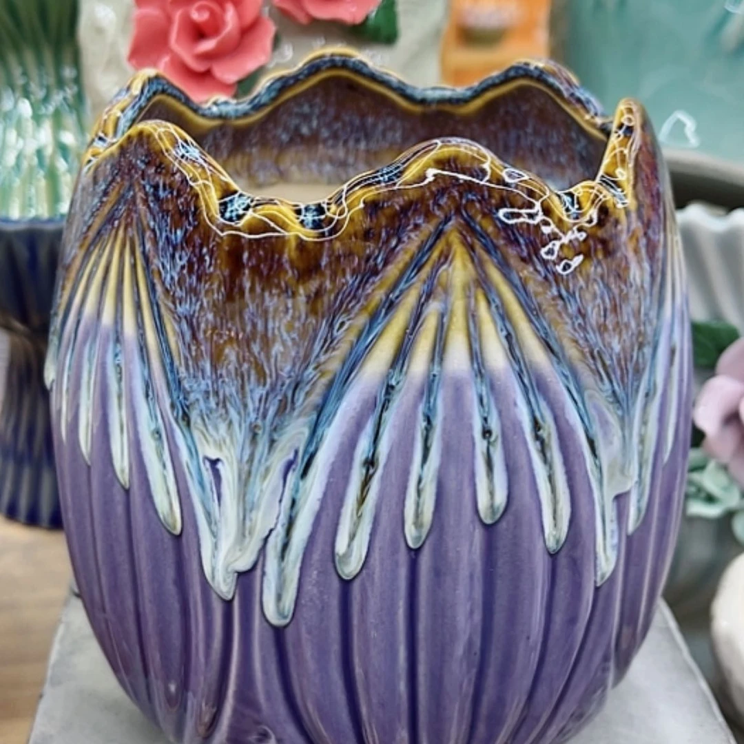 【闪购商品】陶瓷花盆