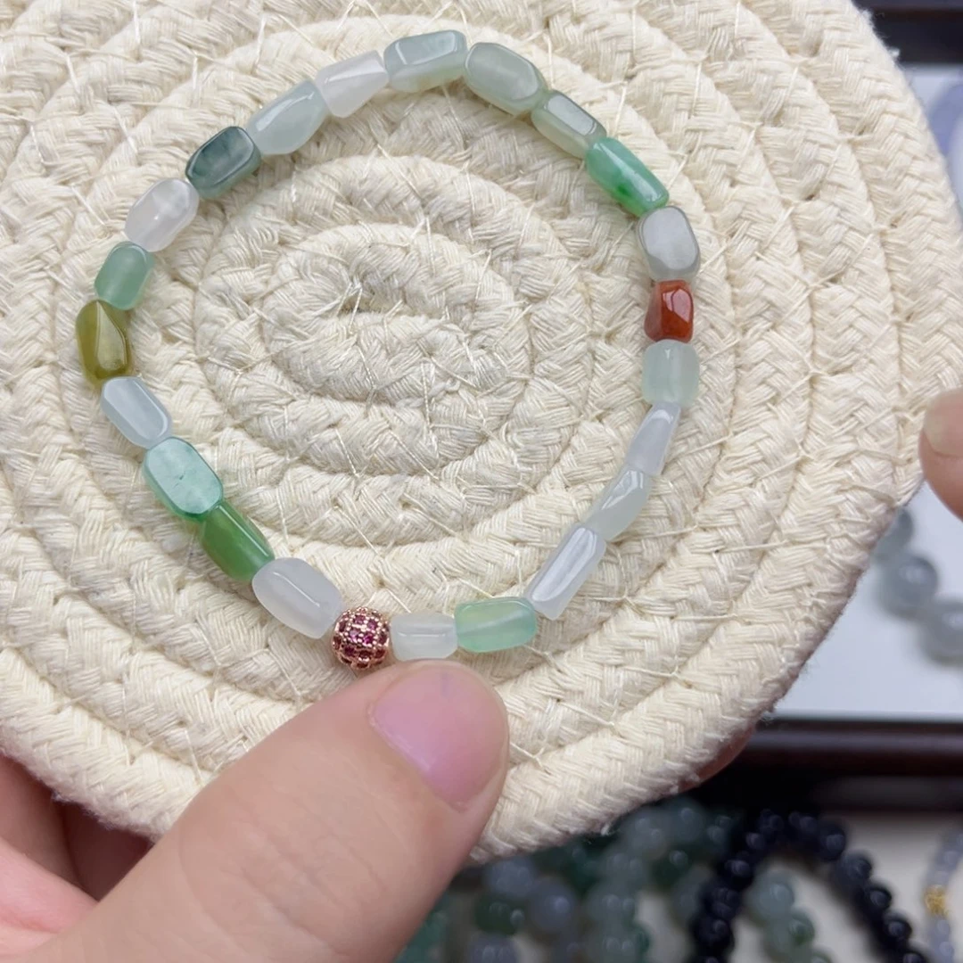 未镶嵌手链翡翠翡翠