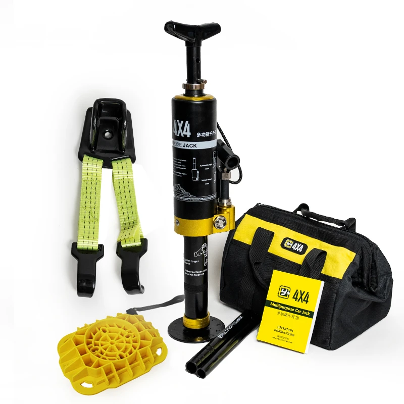 运良越野越野汽车脱困液压千斤顶猴爬杆沙漠救援车载举胎器装备