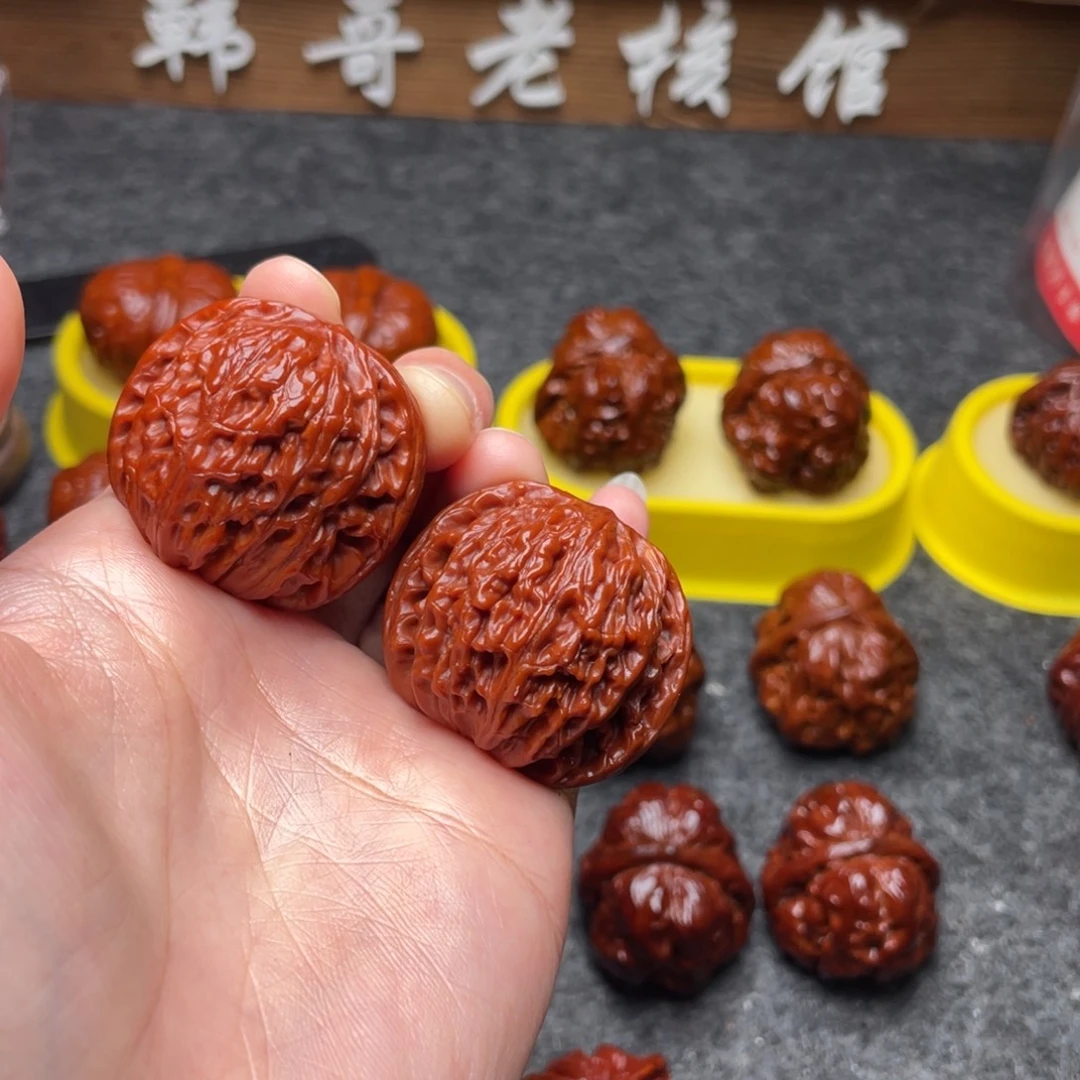 吊坠文玩核桃文玩核桃 手把件 四座楼 37