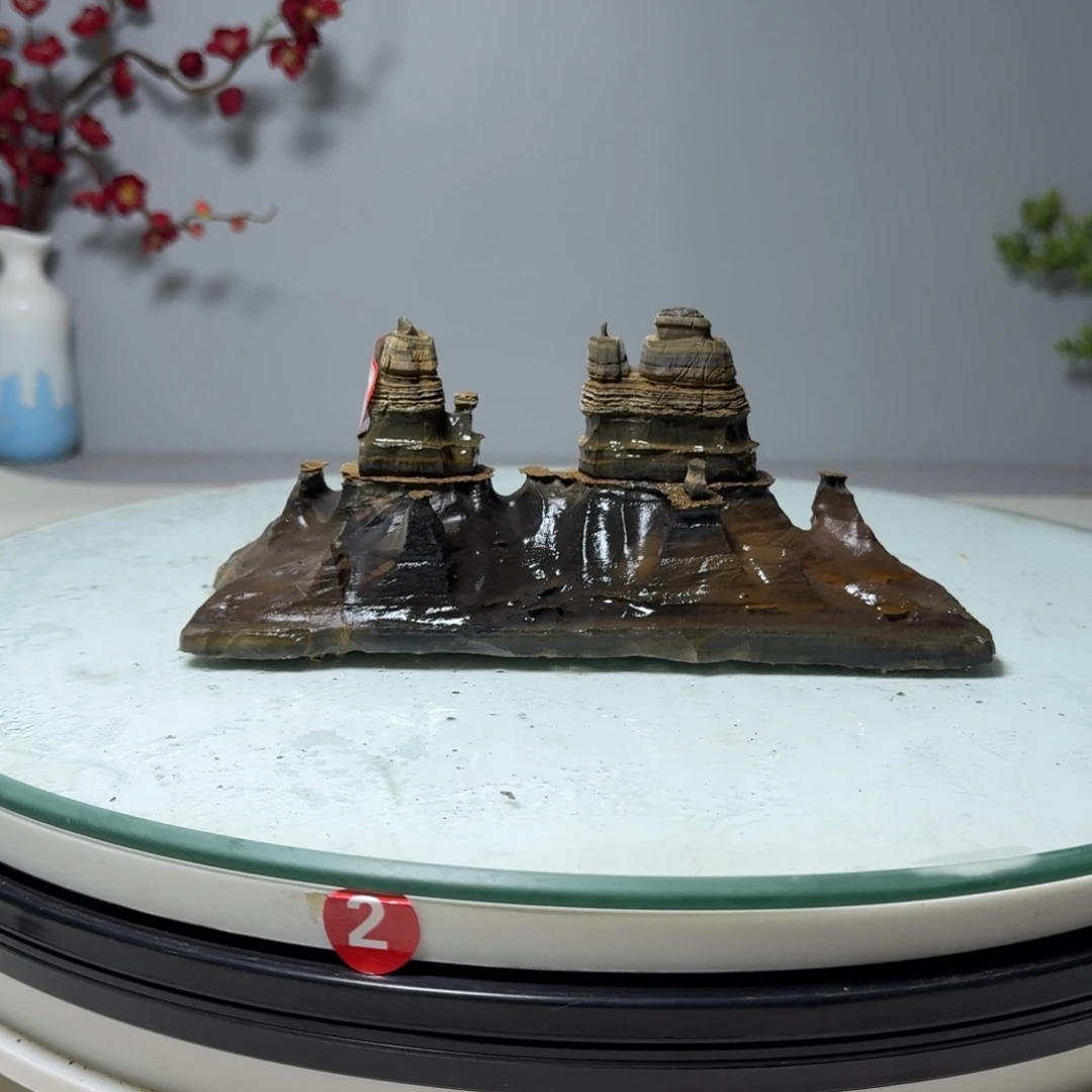 用***4石材灵璧石精品摆件