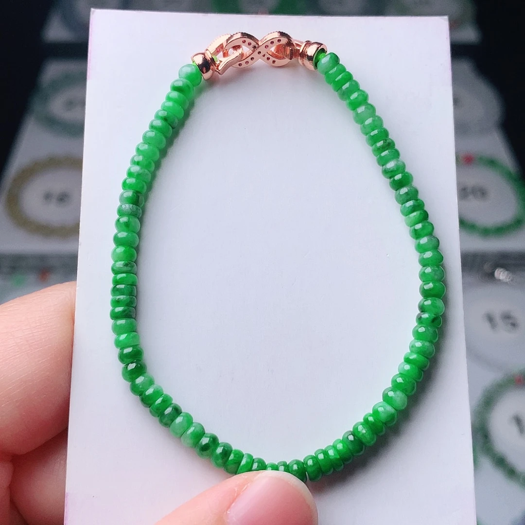 翡翠未镶嵌手链翡翠