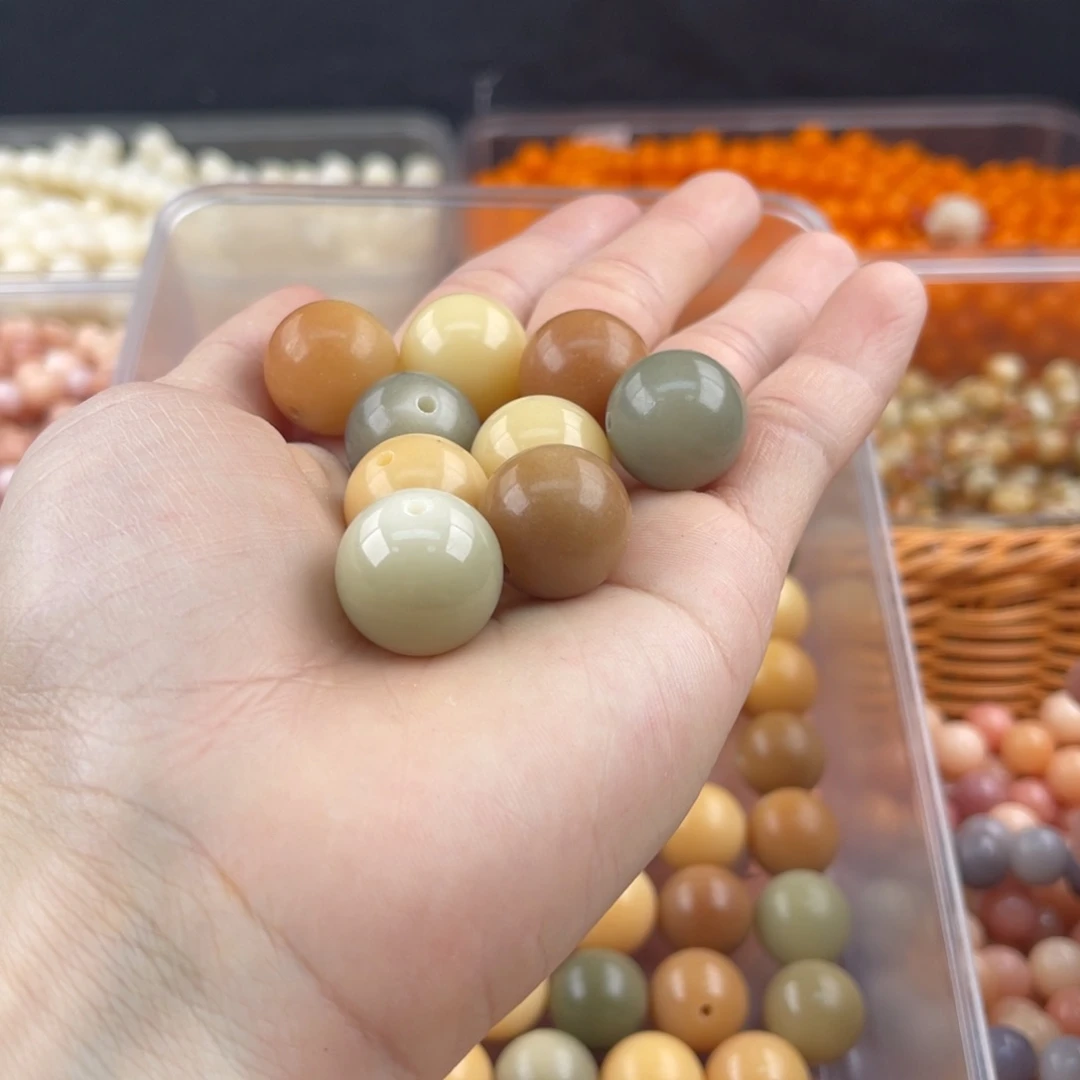 白玉菩提吊坠z 18mm/15/微瑕大卡