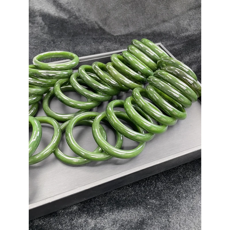 【小耿珠宝】和田碧玉手镯老料2/8（多样性发其一）