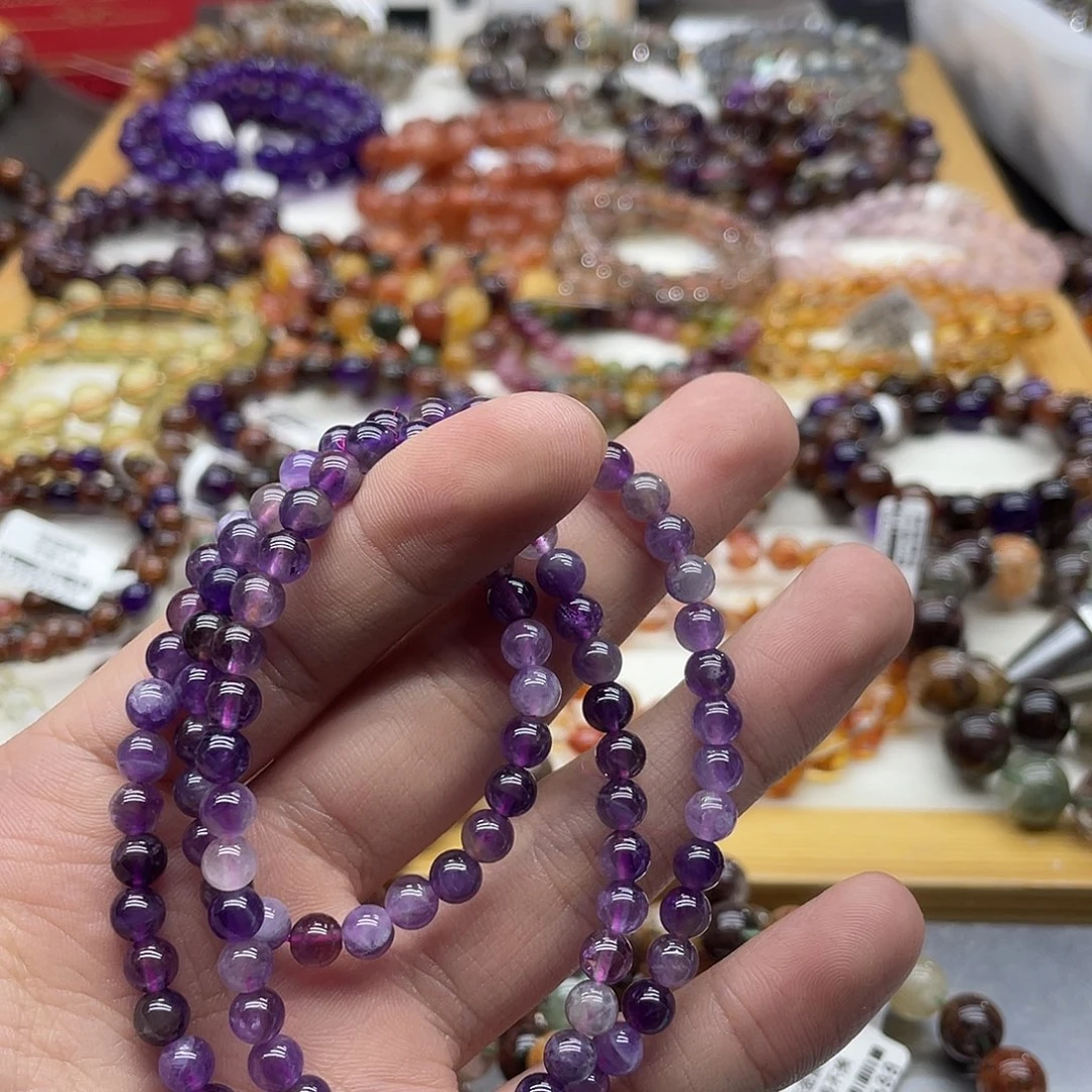 水晶手链未镶嵌天然