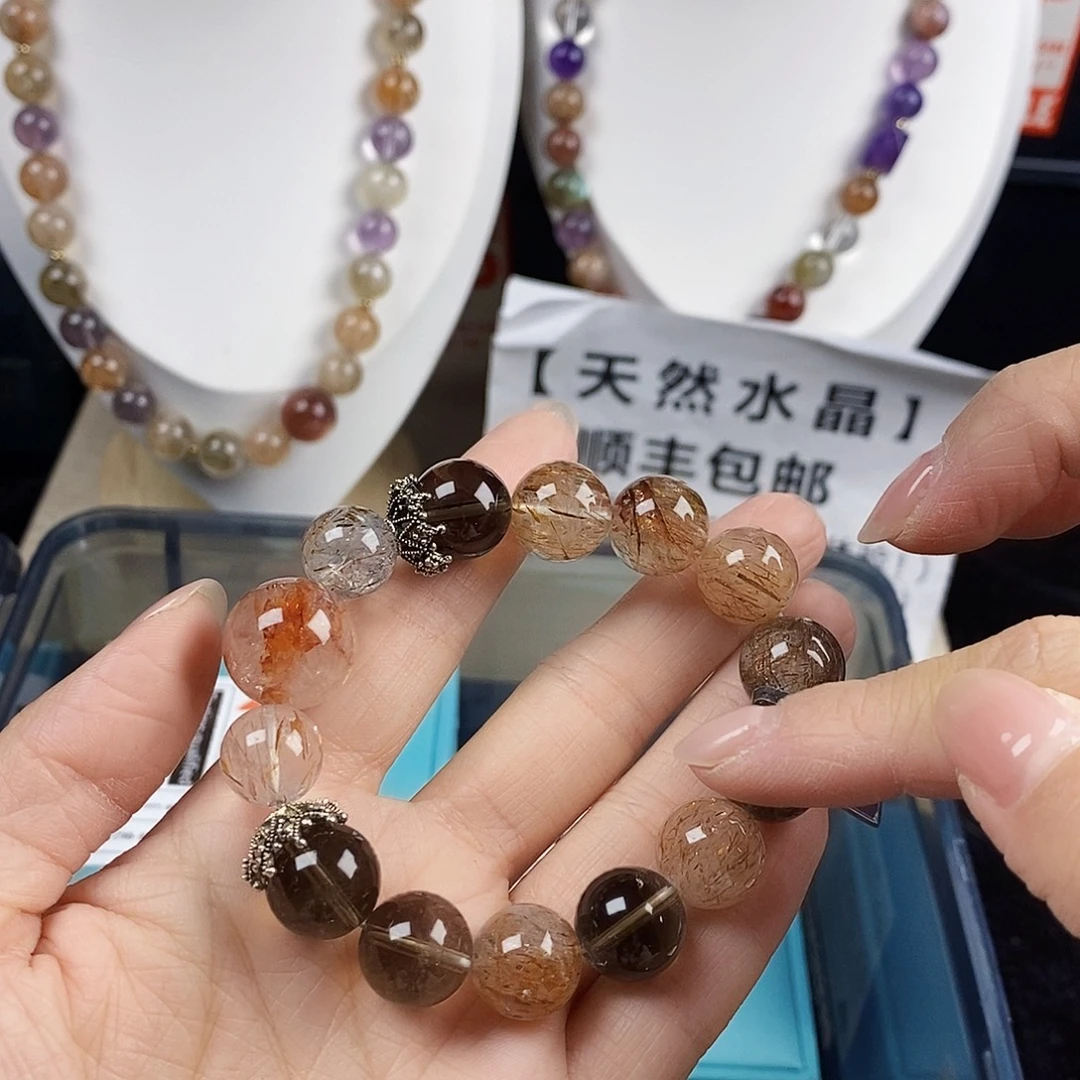 银S925镶嵌手链水晶