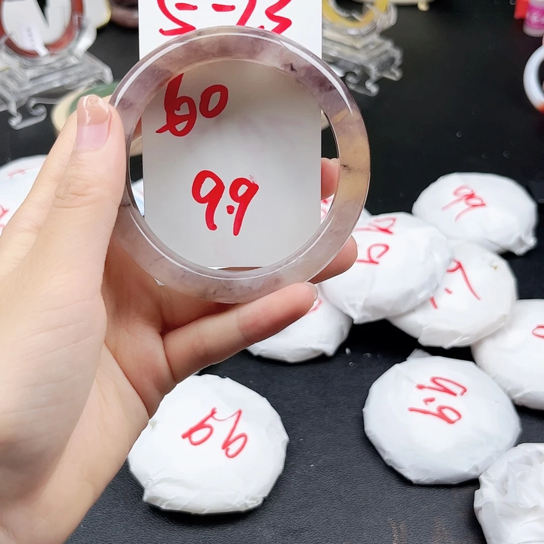 未镶嵌手镯石英质玉5.23