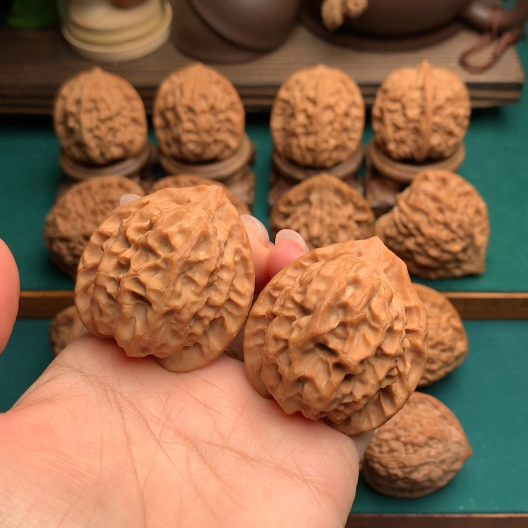 把件文玩核桃全品龙鳞38➕