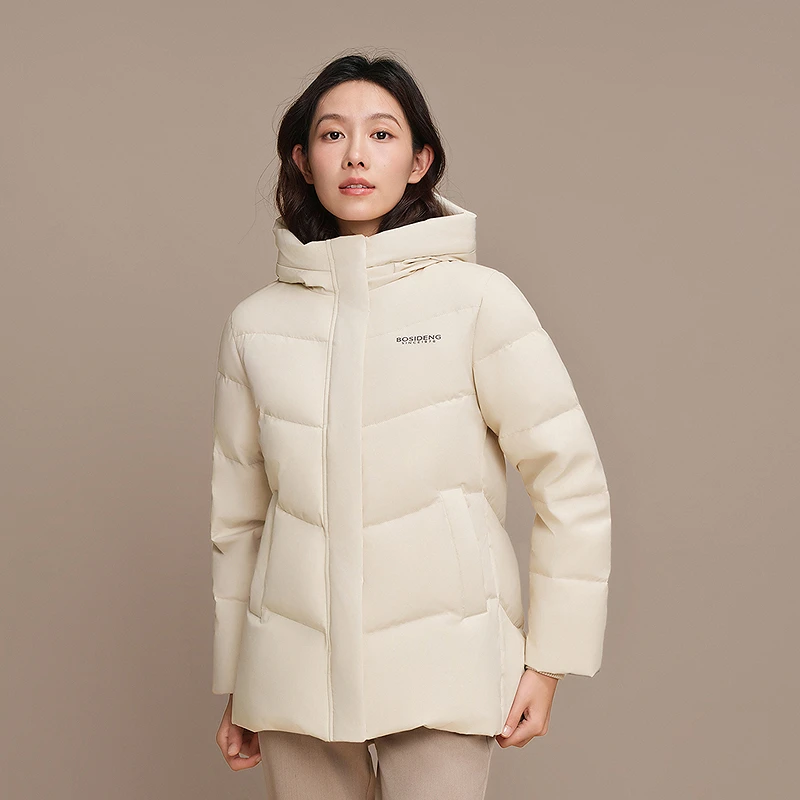 波司登2025新款羽绒服冬季女款女经典休闲常规款简约保暖外套