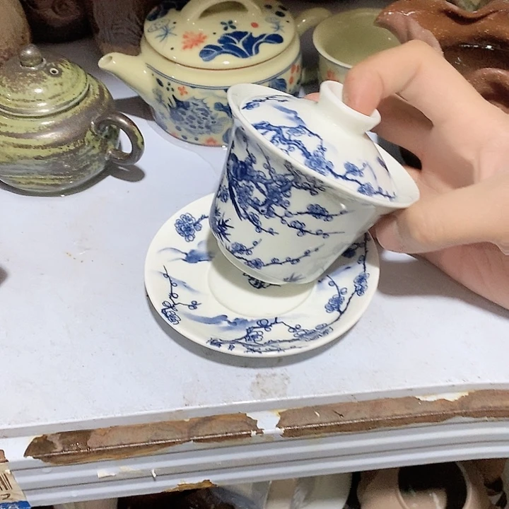 瓷片你说的不是那么简单……荷花开花