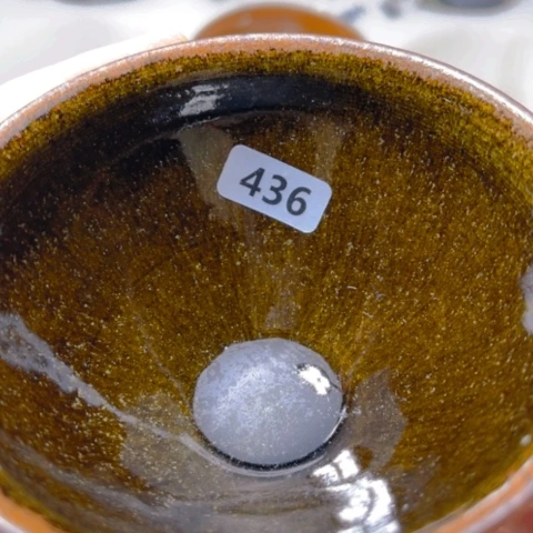 茶盏原矿原釉柴烧建盏