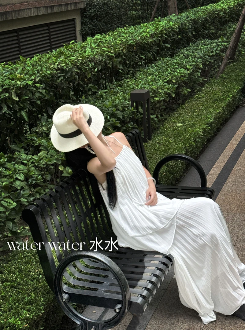 waterwater水水-百褶套装
