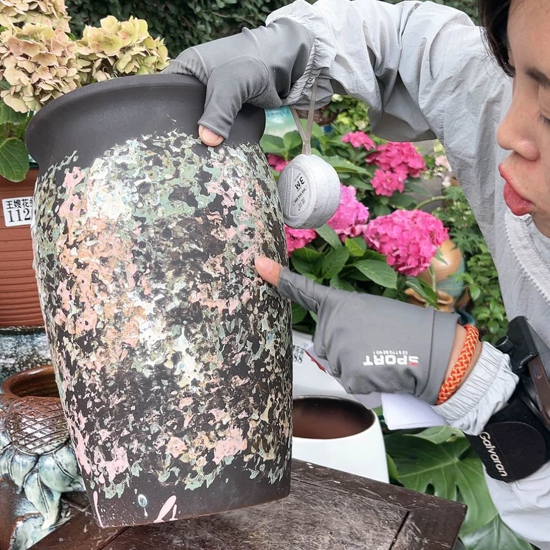 紫砂花盆王嫂花盆直播0528-1067高33口20